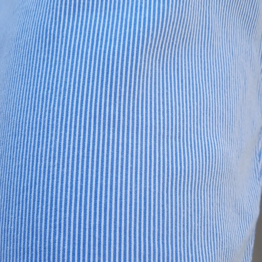 Lauren Ralph Lauren Women's Blue Striped Bermuda Summer Short Size 8